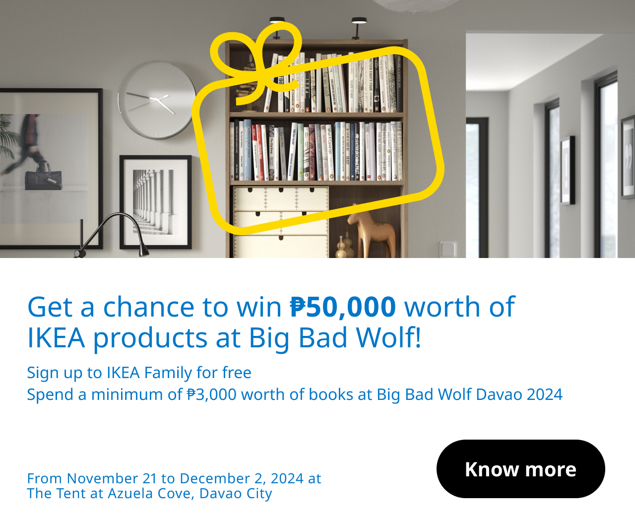 banner Big Bad Wolf Davao