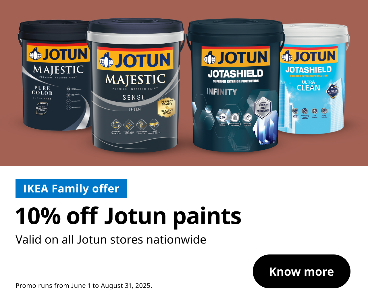 banner Jotun Paints