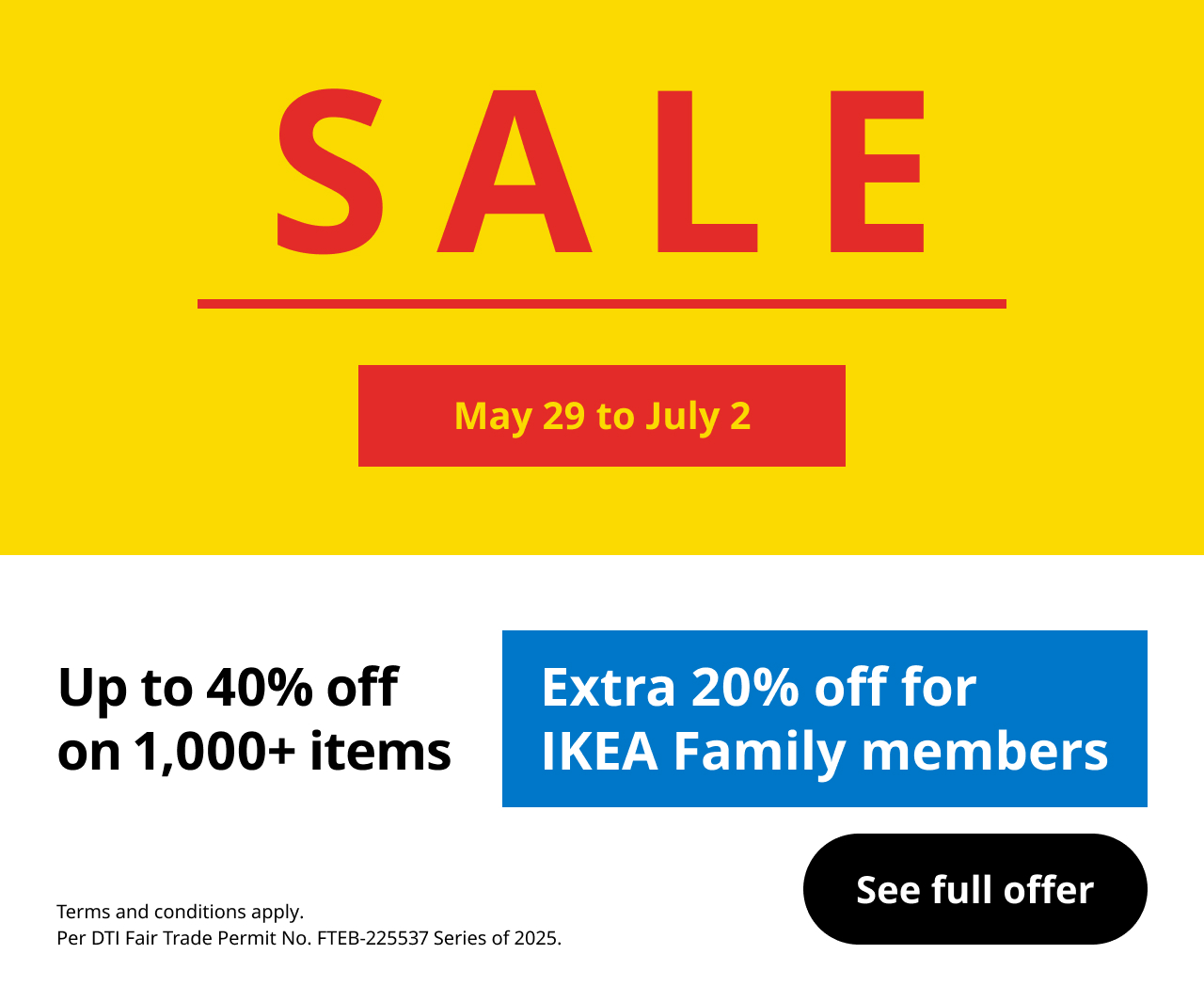 banner Midsummer Sale