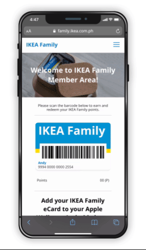 IKEA Family - Membership Android Gif